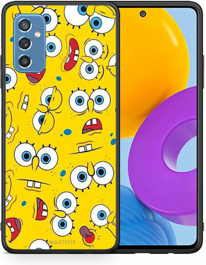Smartfits Back Cover Πλαστικό Κίτρινο (Galaxy M52)