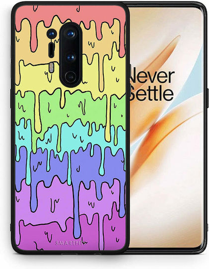 Smartfits Melting Rainbow Back Cover Σιλικόνης Πολύχρωμο (OnePlus 8 Pro)
