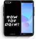 Smartfits Back Cover Plastic Black (Huawei Y6 2018)