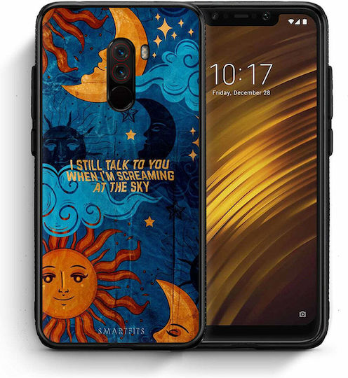 Smartfits Screaming Umschlag Rückseite Kunststoff Mehrfarbig (Pocophone F1)