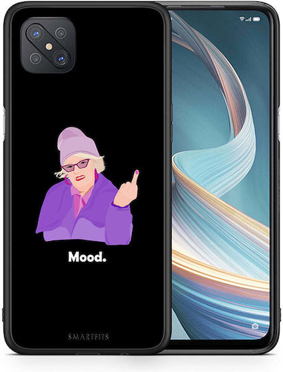 Smartfits Grandma Mood Back Cover Plastic / Silicone Black (Oppo Reno4 Z) 7522797977755_42928944545947
