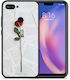 Smartfits Rose Back Cover Silicone White (Xiaomi Mi 8 Lite)