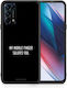 Smartfits Salute Back Cover Plastic / Silicone Black (Oppo Find X3 Lite)