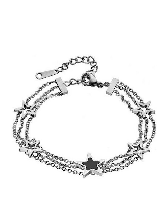 Verorama Damen Armband Kette aus Stahl