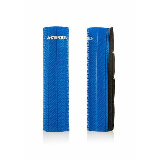 Acerbis Motorcycle Front Suspension Protectors Blue