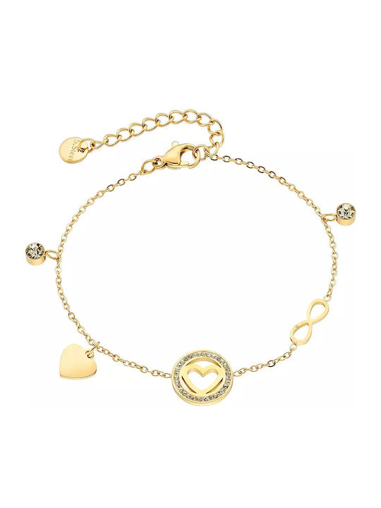 Oxzen Women's Bracelet with design Heart made o...