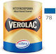 Vitex Varnish Colour Anti-Corrossion Solvent Verolac 0.18lt No 78 Shiny