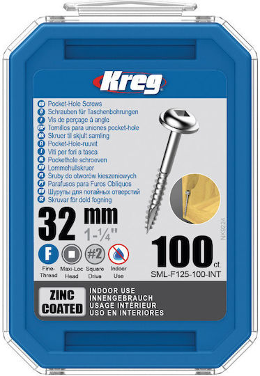 Kreg Screw Square with Length 32mm 100pcs