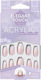 Elegant Touch Tipps für falsche Nägel in Rosa Farbe 24Stück 4022796