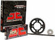 JT Sprockets Комплект верига и зъбни колела за Yamaha Z 125