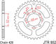 JT Sprockets Заден зъбен колело за Kawasaki КАЗЕ Р 115