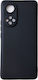 Umschlag Rückseite Silikon / Synthetisches Leder Schwarz (Huawei Nova 9 / Honor 50 5G / Ehre 50)