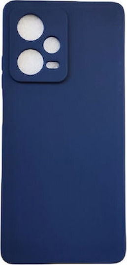 Matt 1,2 mm Back Cover Σιλικόνης 1.2mm Navy Μπλε (Poco X5)