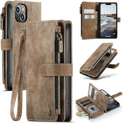 Multifunctional Wallet Brown (iPhone 14Realme C30)