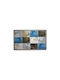 Chios Hellas Non-Slip Bath Mat Milos No 6 ΤΑ310 Multicolour 50x80cm