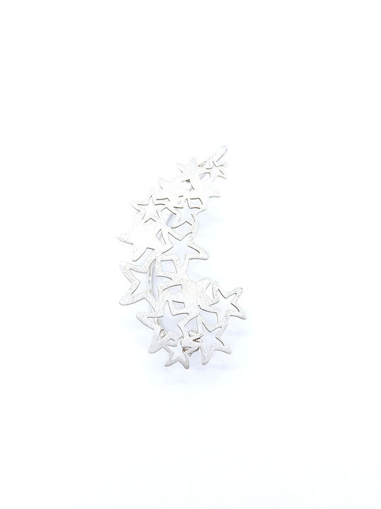 PS Silver Single Earring Ear Climber made of Silver