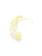 PS Silver Single Earring Ear Climber made of Silver Gold Plated