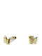 Bizoutaki Earrings made of Steel Gold Plated
