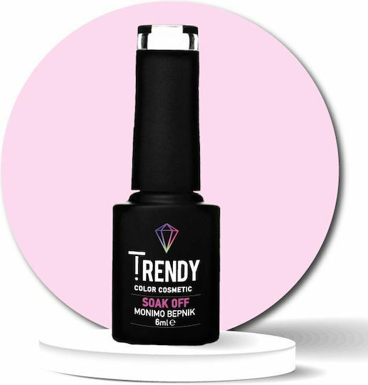 Trendy Color Cosmetics Ημιμόνιμο Βερνίκι Νυχιών 054 6ml