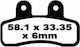 EBC Motorcycle Brake Pads for Kawasaki KSR