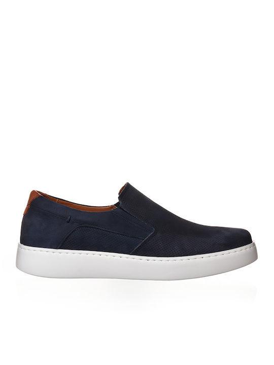 Antonio Shoes Δερμάτινα Ανδρικά Casual Παπούτσια Μπλε