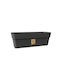 Stefanplast ETHICA Planter Box Plastic Negru 30x13x12cm.