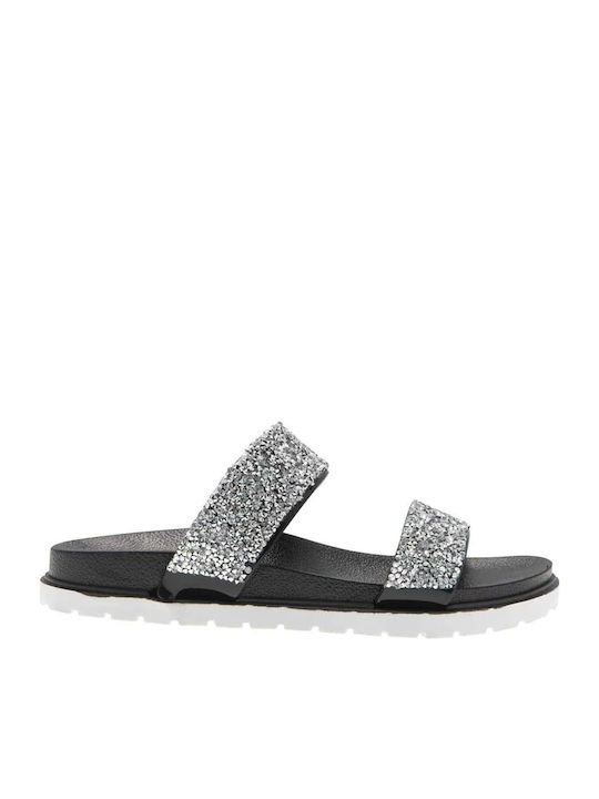 Keep Fred Women's Sandals with Strass Silver