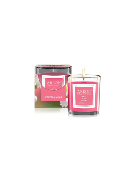 Areon Scented Candle Jar Pink 120gr 1pcs