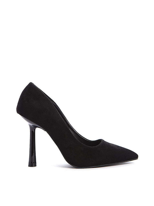 Keep Fred Suede Ascunse Pantofi cu toc cu Toc Stiletto Negre