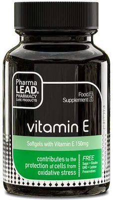 Pharmalead Vitamin E Βιταμίνη για Αντιοξειδωτικό 150mg 30 μαλακές κάψουλες