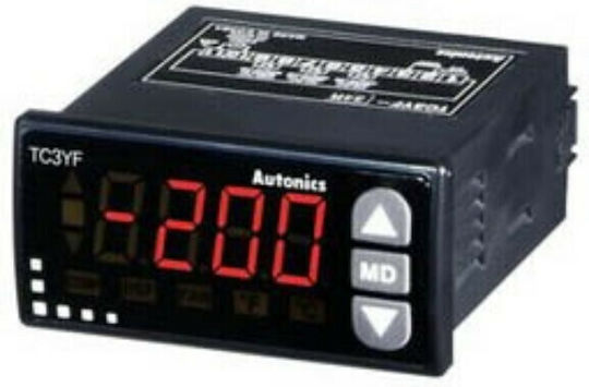 Autonics Θερμοστάτης Βιομηχανικού Τύπου TC3YF-34R