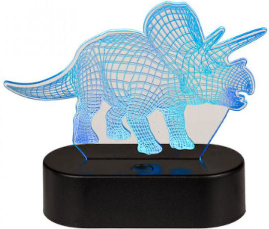 Out of the Blue Dekorative Lampe 3D-Illusion Blau