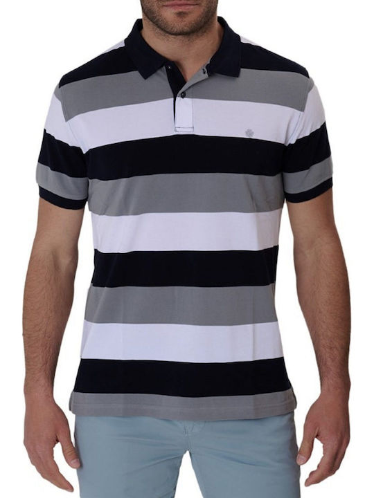Polo Short Sleeve Blouse Gray