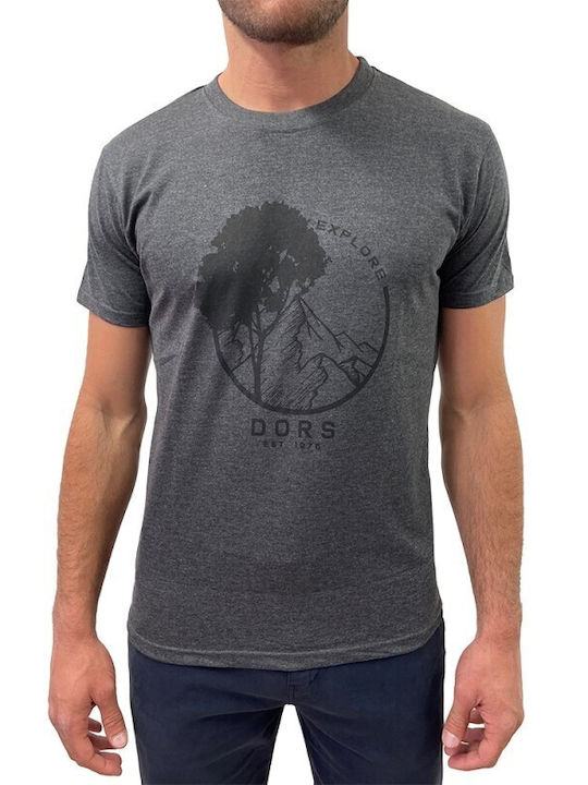 Dors Herren T-Shirt Kurzarm Gray