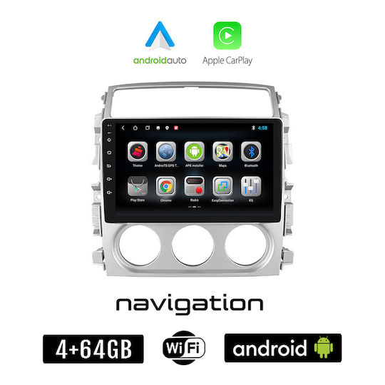 Booma Ηχοσύστημα Αυτοκινήτου για Suzuki Liana 2001-2007 (Bluetooth/USB/WiFi/GPS/Apple-Carplay/Android-Auto) με Οθόνη Αφής 9"