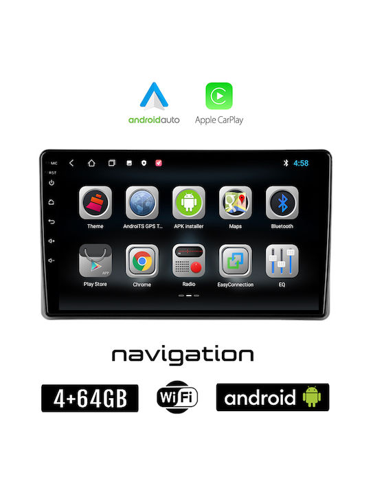 Booma Car Audio System for Mitsubishi L200 2020> (Bluetooth/USB/WiFi/GPS/Apple-Carplay/Android-Auto) with Touch Screen 9"