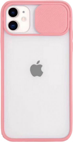 Technovo Camera Protection Back Cover Πλαστικό Ροζ (iPhone 11 Pro)