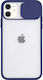 Technovo Camera Protection Back Cover Πλαστικό Μπλε (iPhone 11 Pro Max)