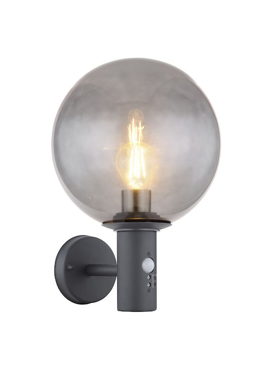 Globo Lighting Επιτοίχιο Εξωτερικό Φαναράκι E27 IP44