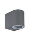 Globo Lighting Επιτοίχιο Εξωτερικό Σποτ GU10 IP44 6.8x8.1εκ.