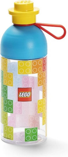 LEGO Iconic Παιδικό Παγούρι Πλαστικό με Βιδωτό Καπάκι Non Spill 500ml