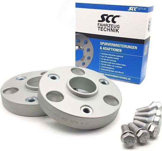 SCC Adaptoare și distanțiere roți auto 20mm (3x112) pentru Smart PentruDoi 2buc