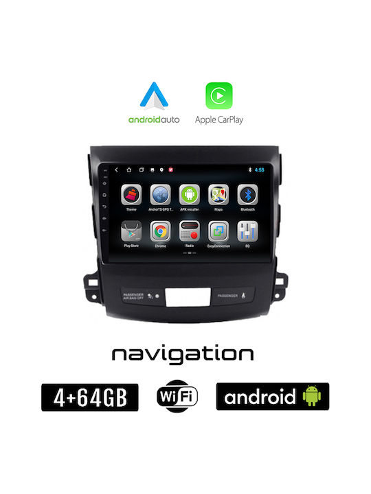 Booma Car Audio System for Citroen C-Crosser 2007> (Bluetooth/USB/WiFi/GPS/Apple-Carplay/Android-Auto) with Touch Screen 9"