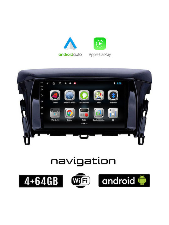 Booma Car Audio System for Mitsubishi Eclipse Cross / Eclipse 2018> (Bluetooth/USB/WiFi/GPS/Apple-Carplay/Android-Auto) with Touch Screen 9"