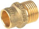 Cherbros Male Pneumatic Fitting Brass 1/2" 18mm 0910180417