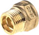 Cherbros Männlich/Weiblich Muffe Messing 2mm