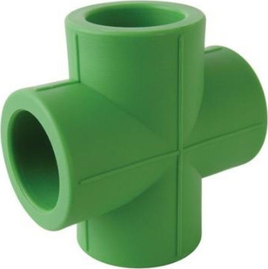 Plastherm Cross Fitting Polypropylene 20mm