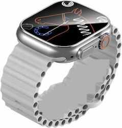 Awei H16 NFC Smartwatch με Παλμογράφο (Ασημί)