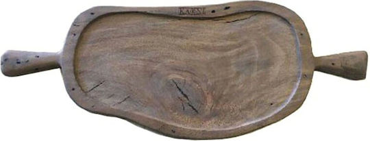 Nakaro Wood Сервираща платка с дръжка Дърво 75x35бр 1бр