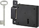 Thirard Lock Box in color Black Left